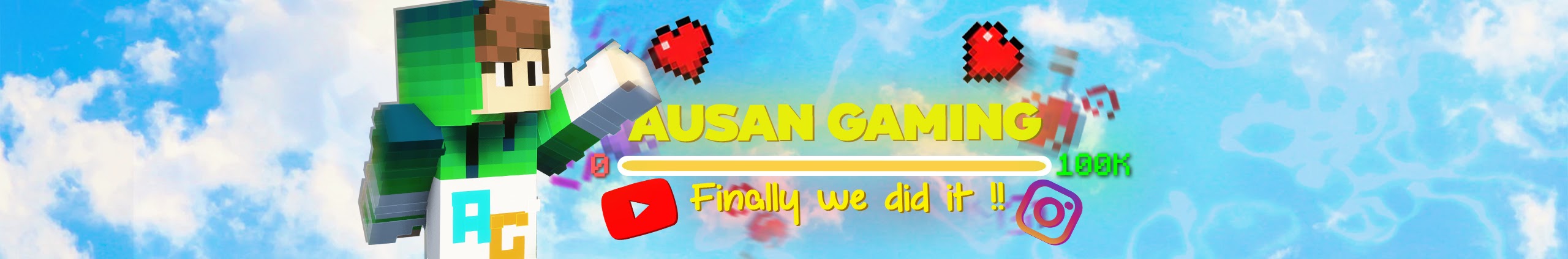 Ausan Gaming YouTube banner